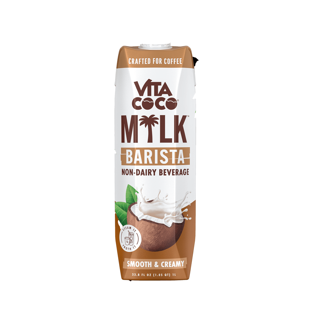 Vita Coco Barista Coconut Milk - 2 Cases of 6, 33.8 oz Cartons (12 Car –  Barista Underground