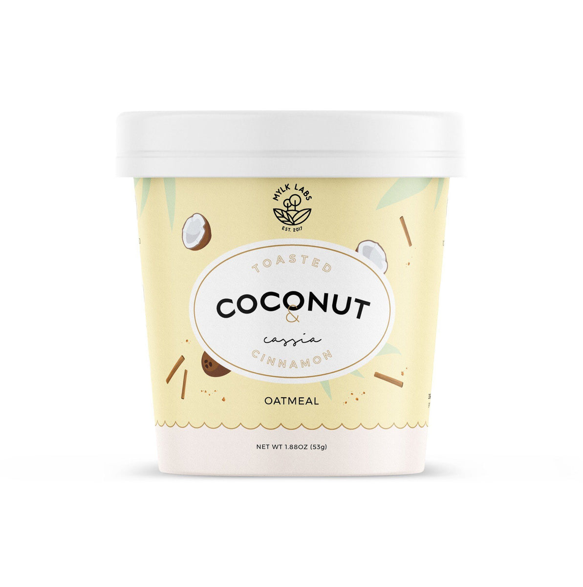 Coconut Cinnamon Oatmeal *DISCONTINUED* - Mylk Labs