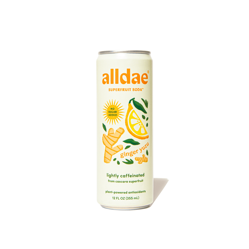 Alldae Superfruit Soda - Ginger Yuzu