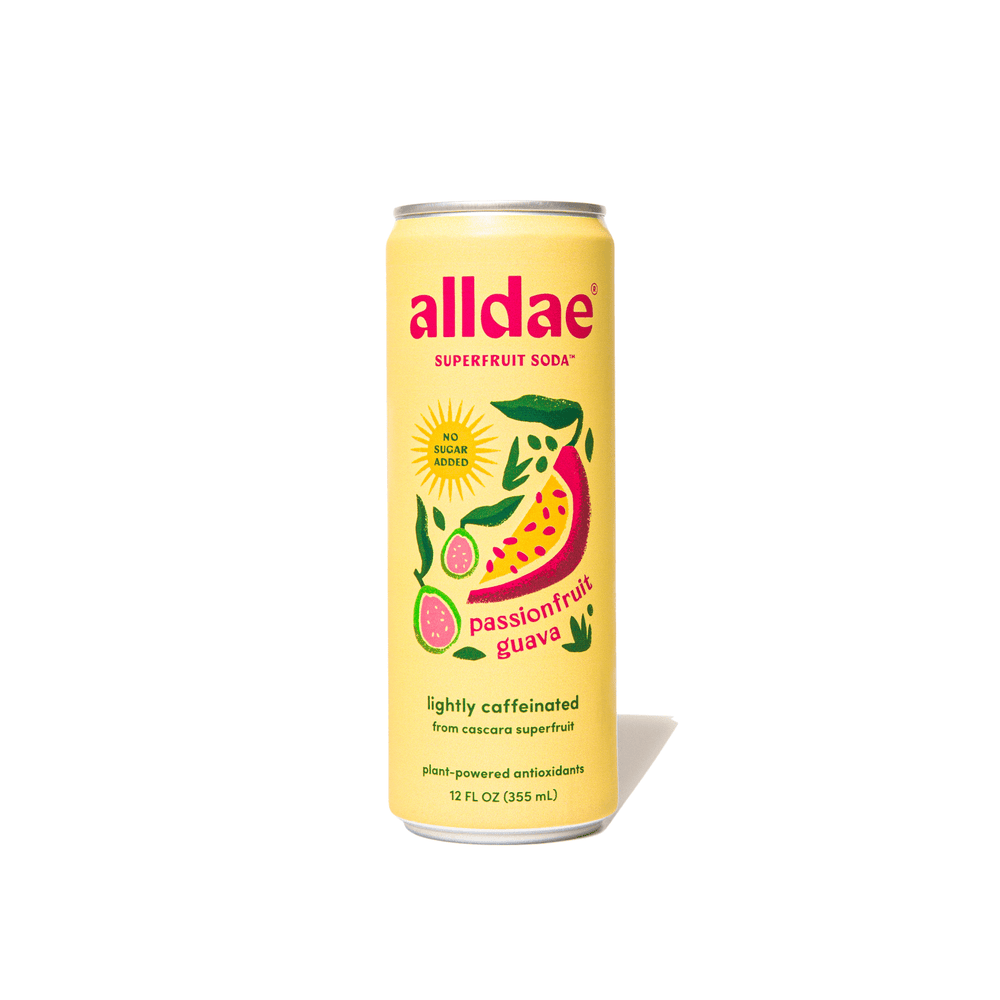 Alldae Superfruit Soda - Passionfruit Guava