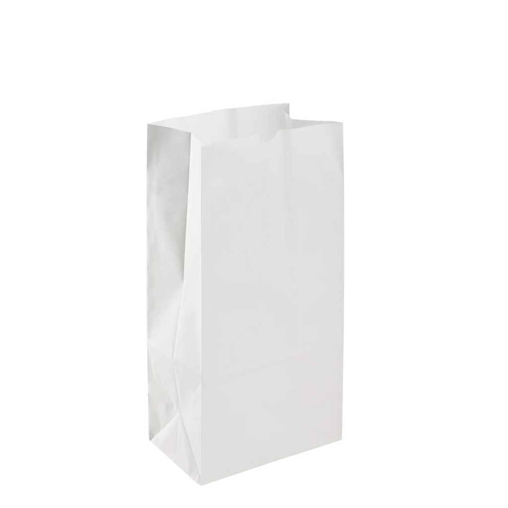 Karat White Paper Bags - 8lb
