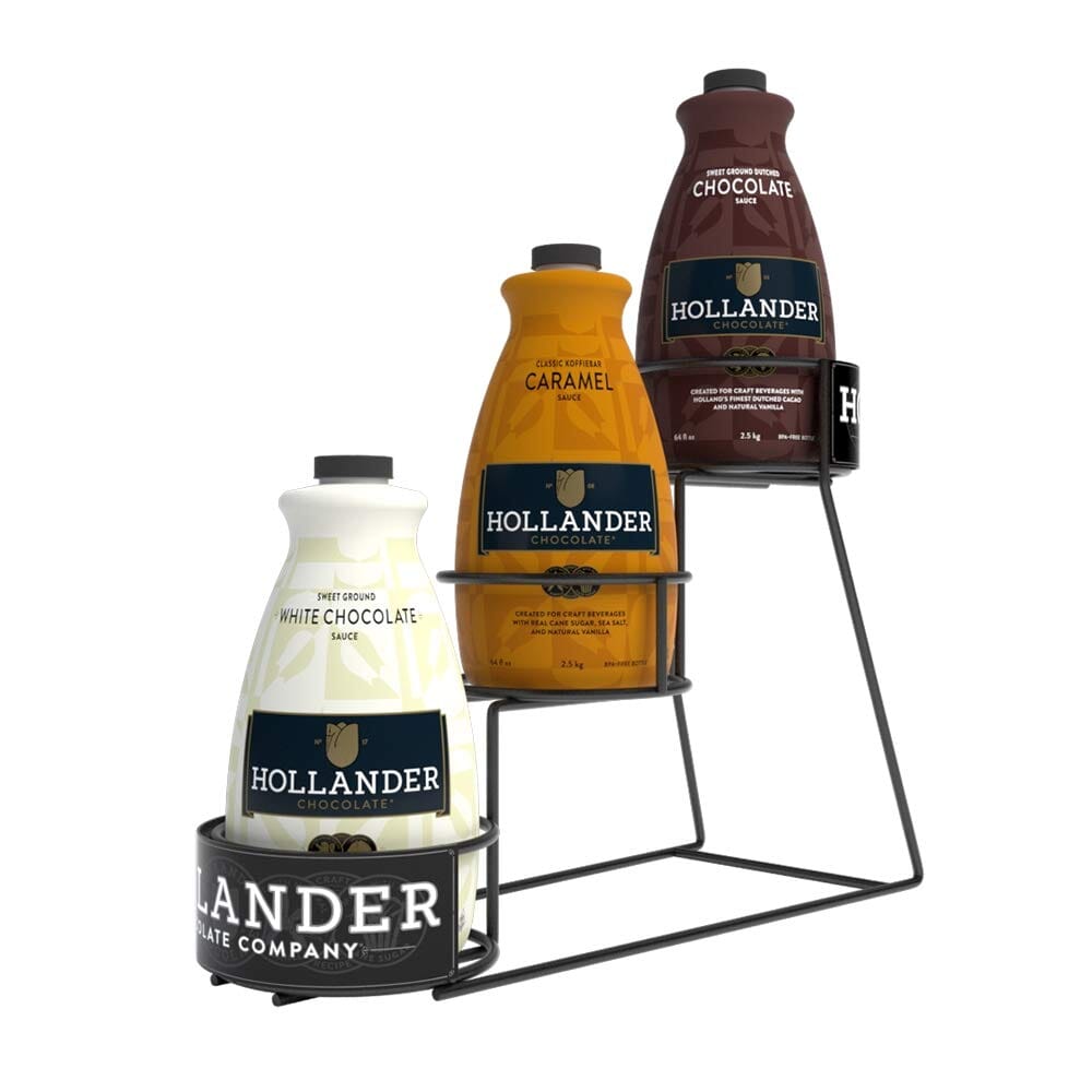 
                  
                    Hollander Chocolate 3 Tier Sauce Rack
                  
                