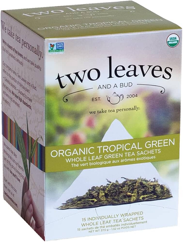 
                  
                    Two Leaves and a Bud Organic Tropical Green Tea
                  
                