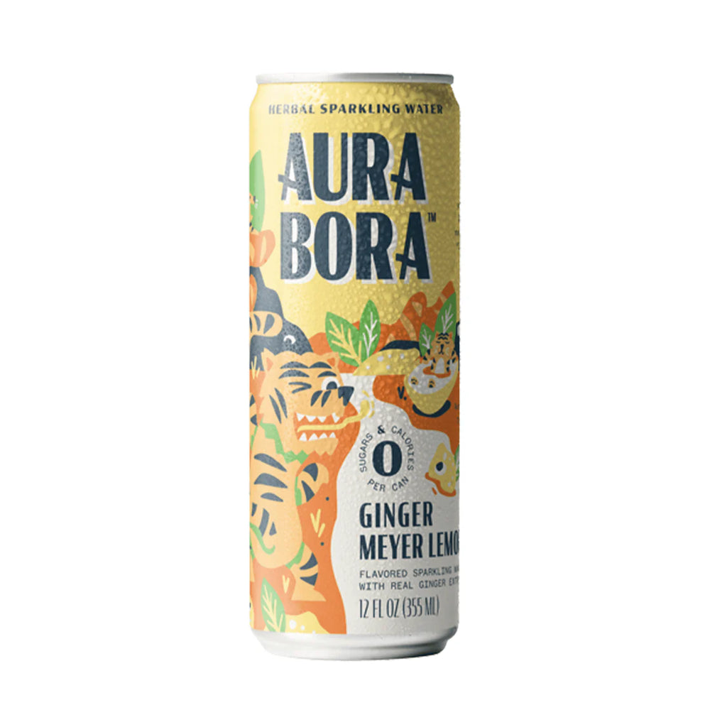 
                  
                    Aura Bora Ginger Meyer Lemon Herbal Sparkling Water
                  
                