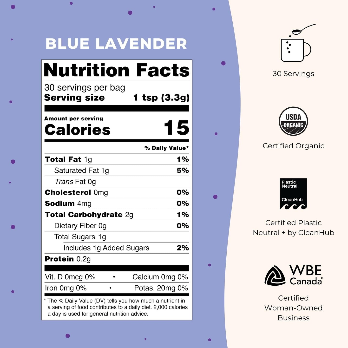 
                  
                    Blume Blue Lavender Latte Blend
                  
                