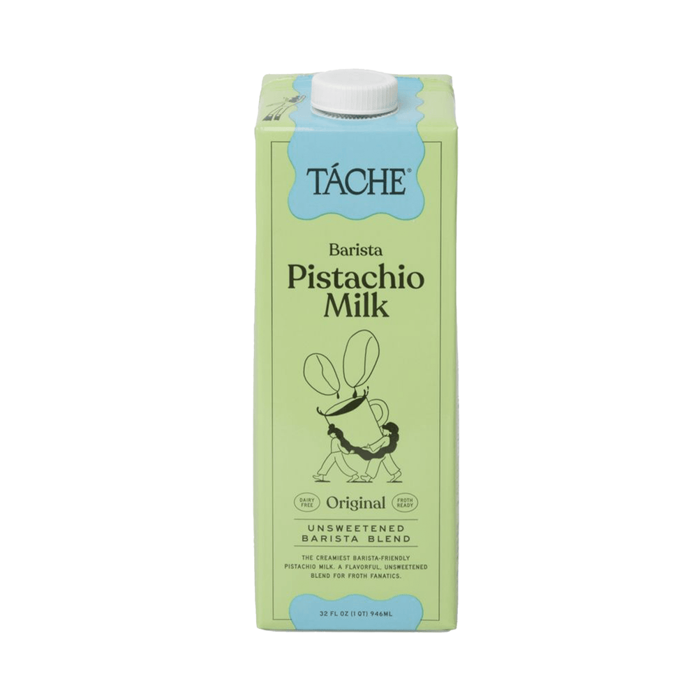 Táche Unsweetened Barista Pistachio Nut Milk - 4 cases of 6, 1L cartons (24 cartons)