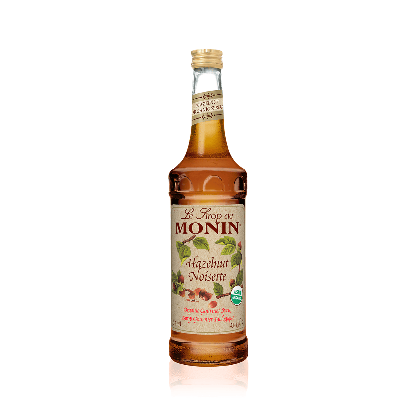 Monin Organic Hazelnut Syrup