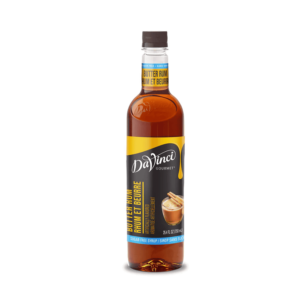 DaVinci SUGAR FREE Butter Rum Syrup