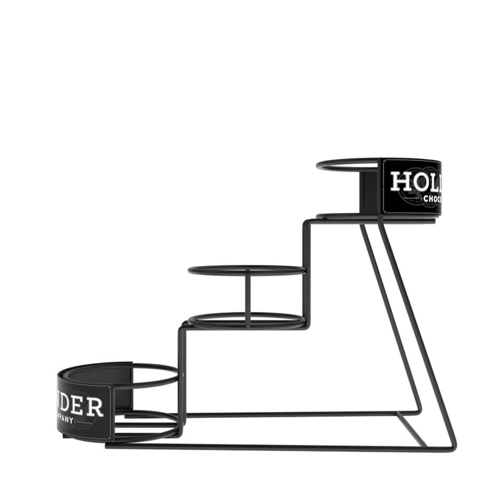 Hollander Chocolate 3 Tier Sauce Rack