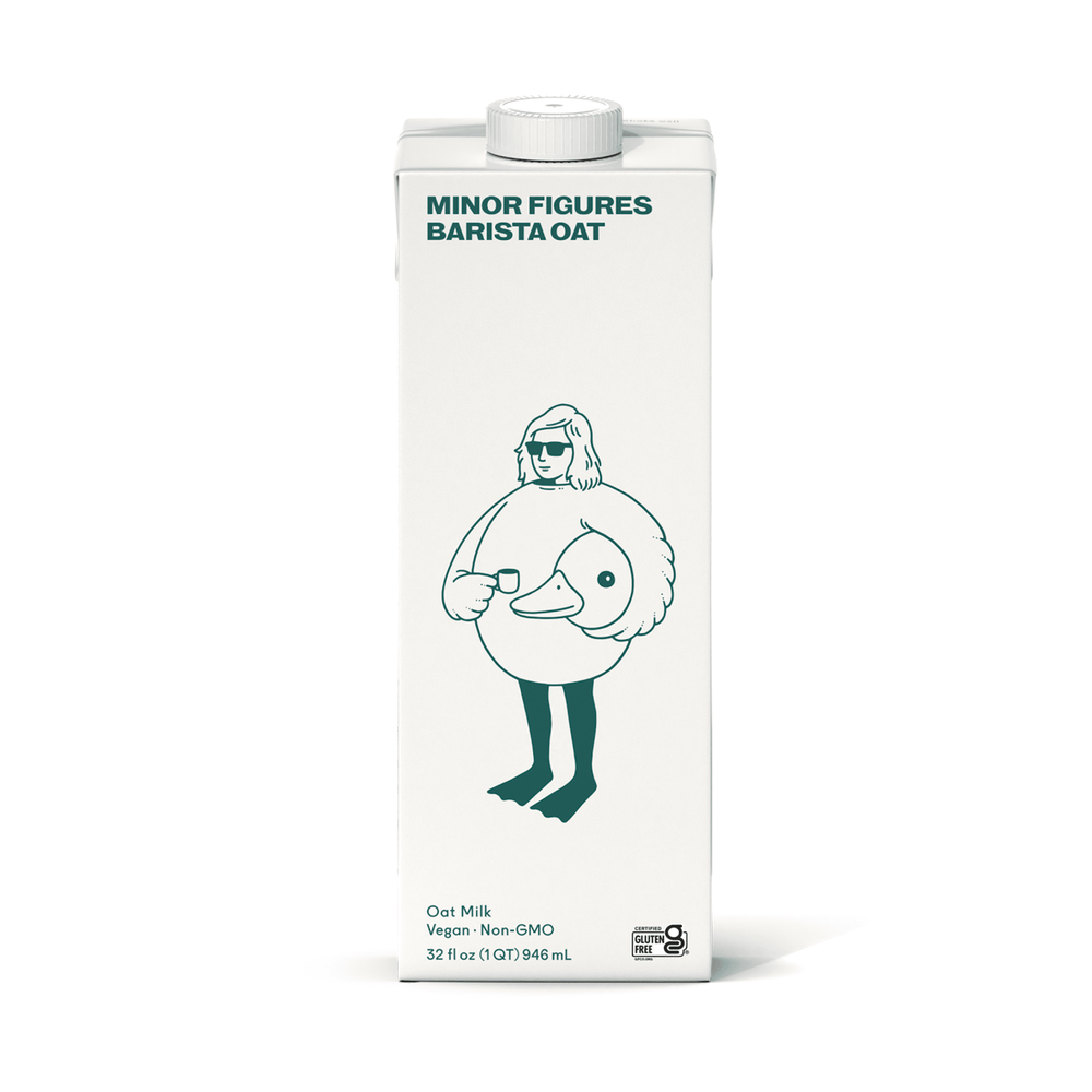 Minor Figures Barista Oat Milk - 12 Cartons