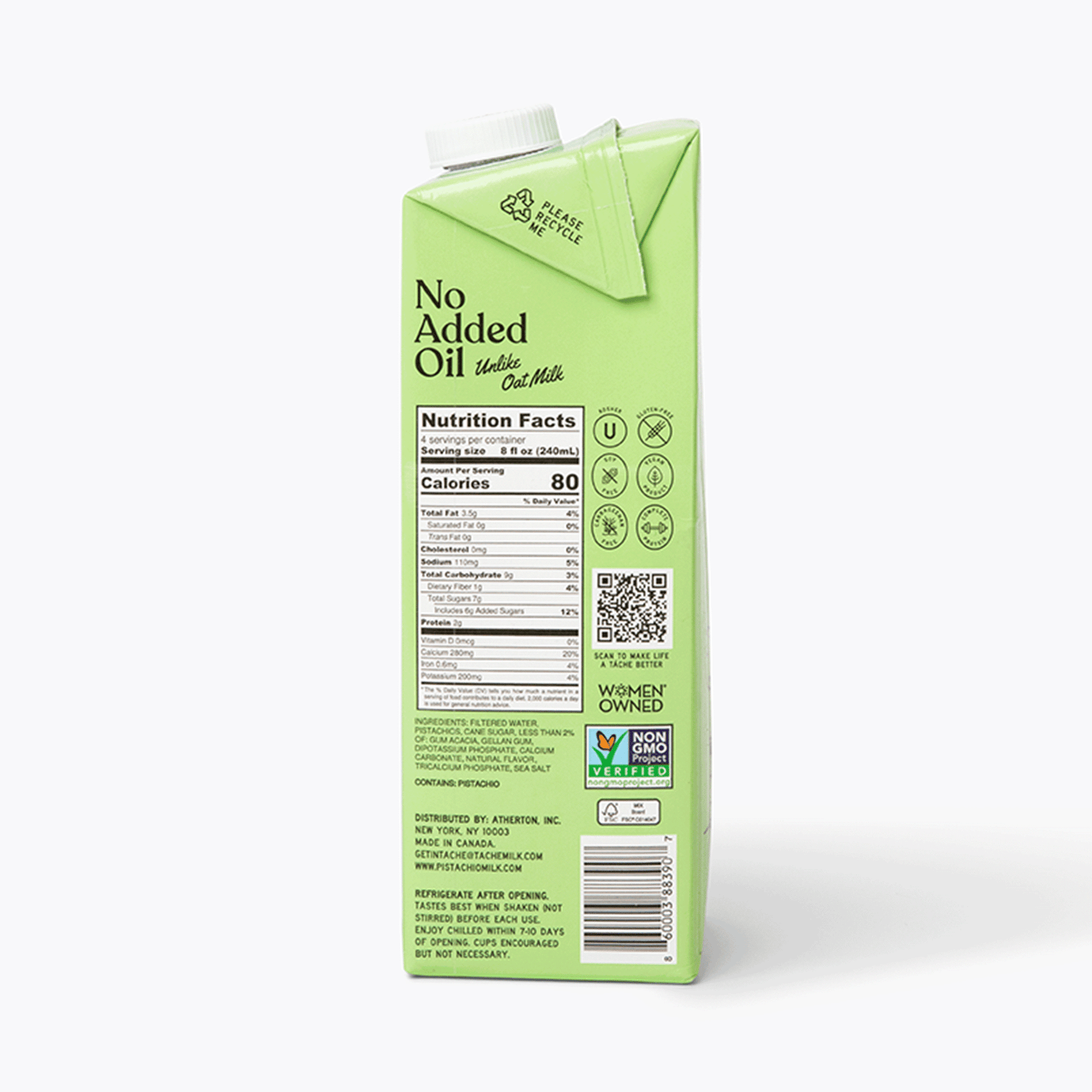 
                  
                    Táche Barista Edition Pistachio Nut Milk - 12 Cartons
                  
                