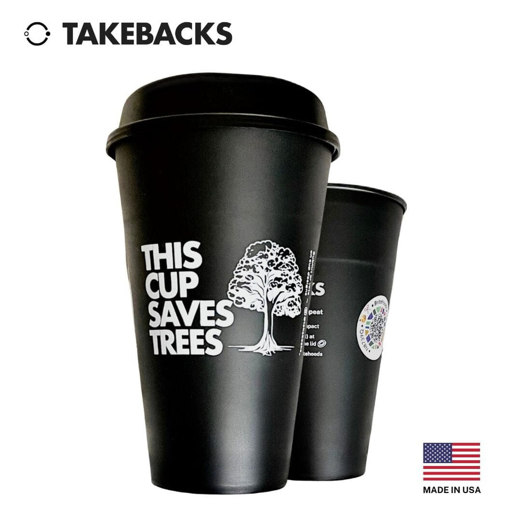 Takebacks Reusable Cup & Lid Combo 16oz
