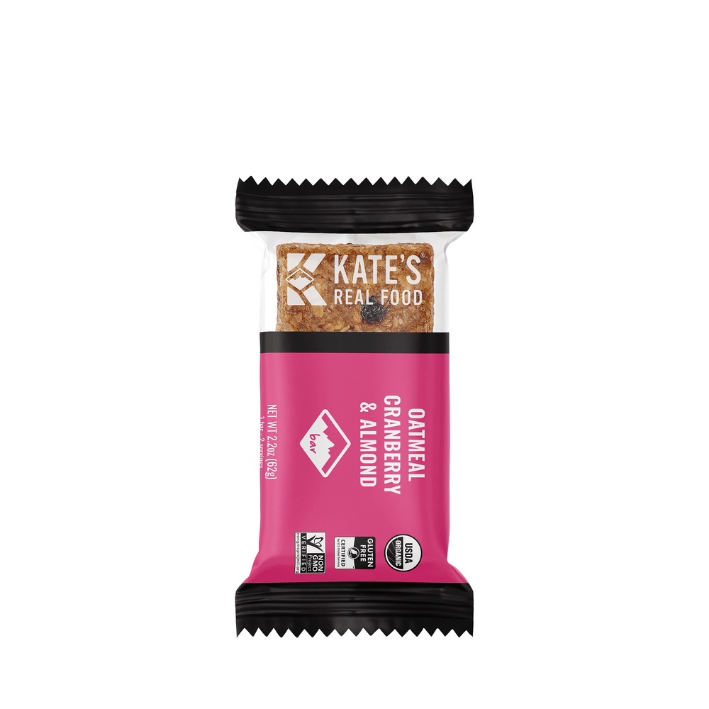 Kate's Real Food Bars - Oatmeal Cranberry & Almond