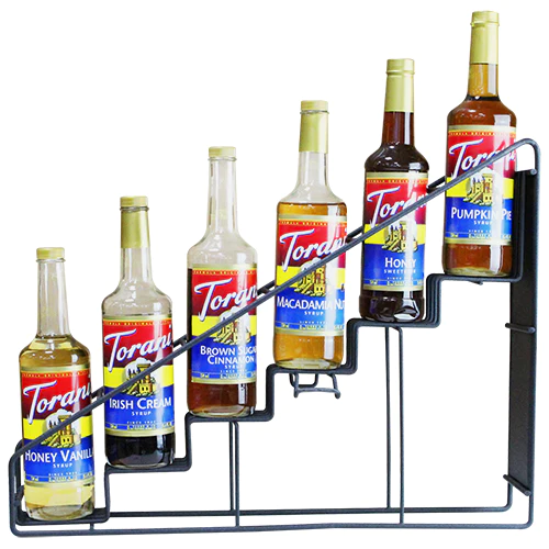 
                  
                    Torani 6-Bottle Wire Rack for Syrups
                  
                